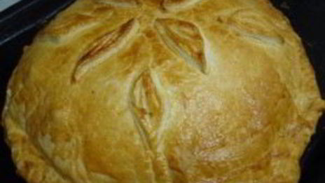 курник из бездрожжевого теста