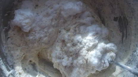 маковый пирог с карамельными яблочками