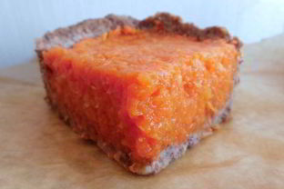 Морковный пирог без выпечки