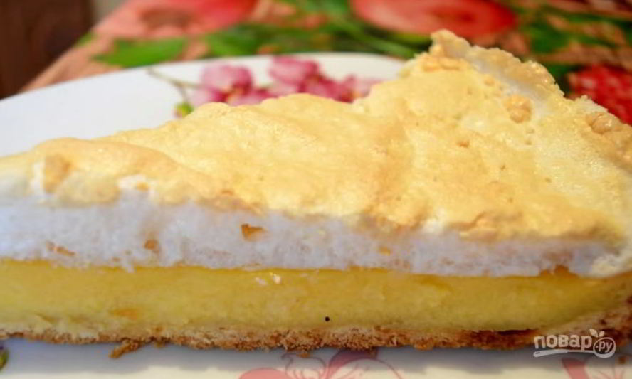 Рецепт открытого пирога с творогом улыбка ангела