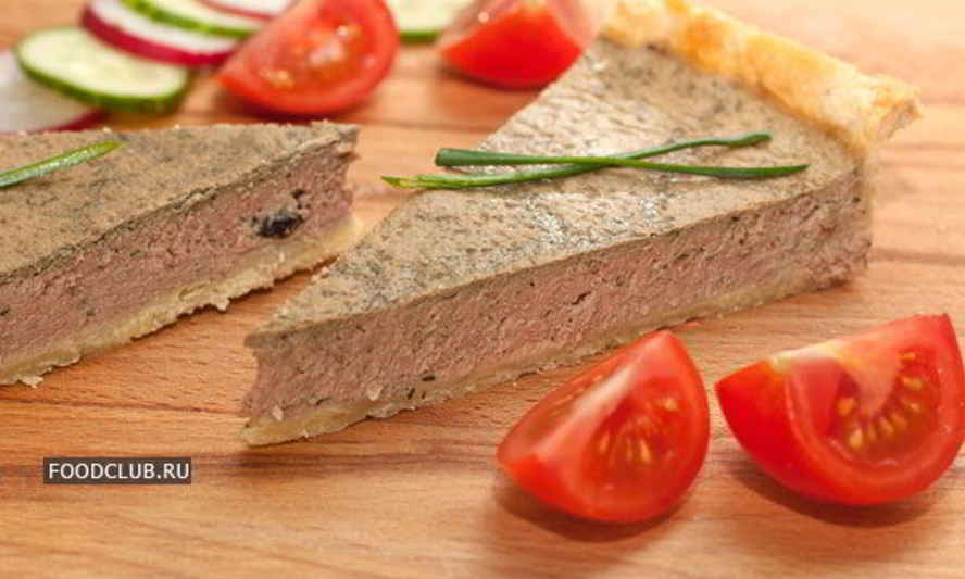 Рецепт печеночного пирога