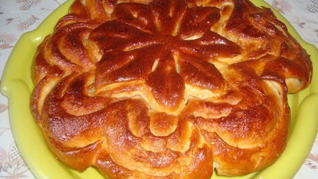 пирог из дрожжевого теста на кефире