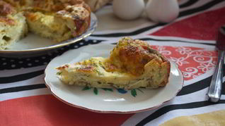 Пирог из лаваша с сыром в духовке