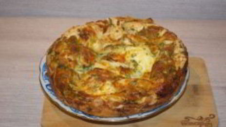 пирог из лаваша с сыром в духовке