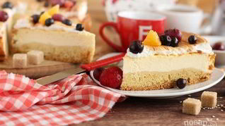 Пирог из мягкого творога