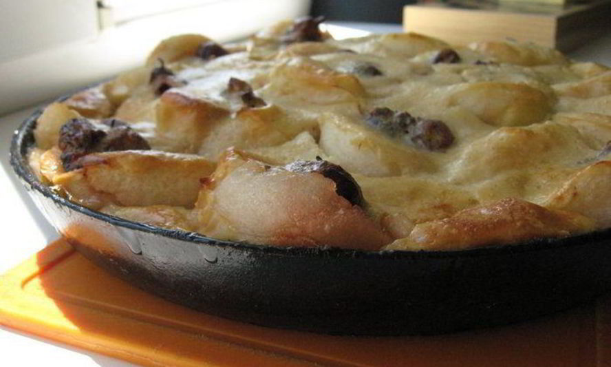 Рецепт пирога из яблок со сметаной