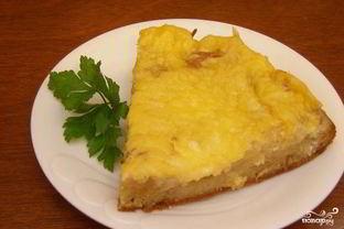 Пирог на кефире с капустой