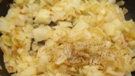 пирог на кефире с капустой