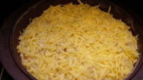 пирог на кефире с капустой