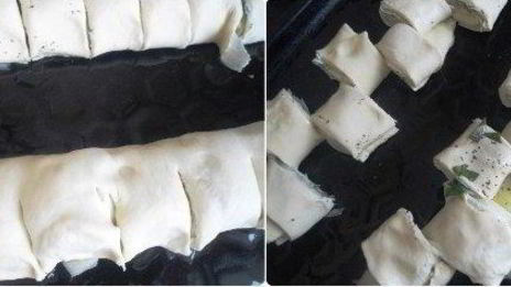 пирог-ролл с цукини и базиликом