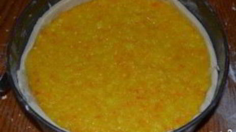 пирог с апельсиновой начинкой