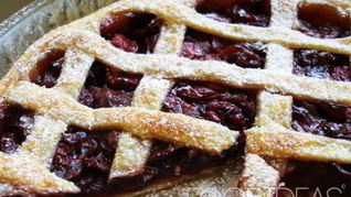 Пирог с черешней