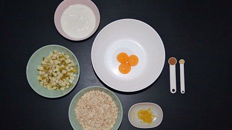 пирог с грушами