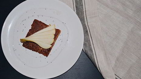 пирог с грушами