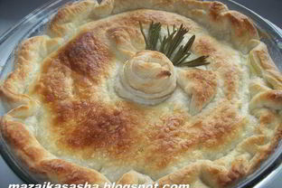 Пирог с курицей