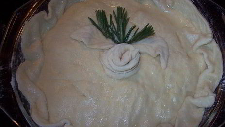 пирог с курицей