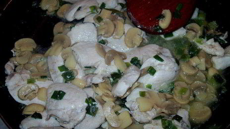 пирог с курицей