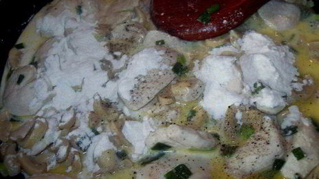 пирог с курицей