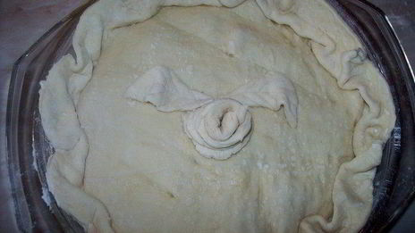 пирог с курицей