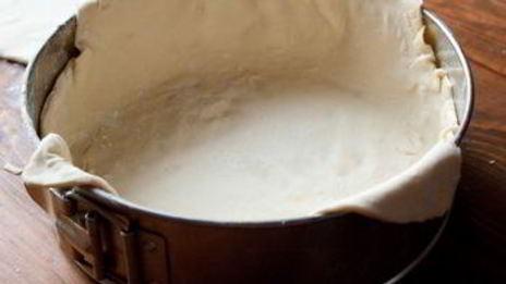 пирог с мясом и сыром