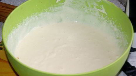 пирог с творогом и фруктами