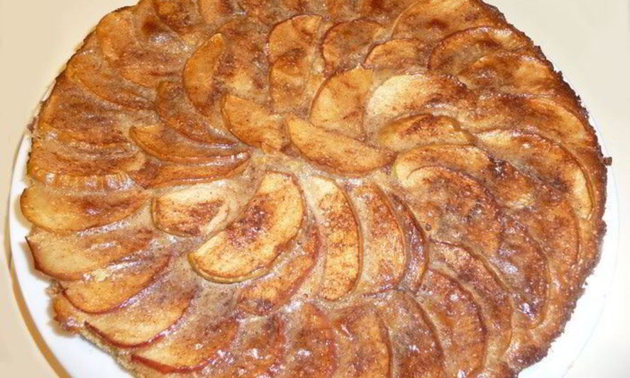 Рецепт пирога с яблоками и корицей