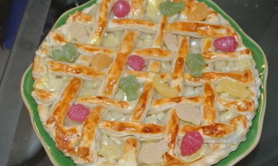 Рецепт пирога тропического