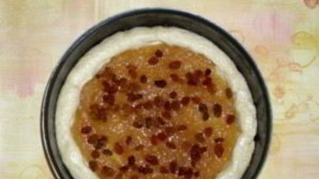 постный яблочный пирог на дрожжах