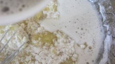 пряный сливовый пирог на пиве