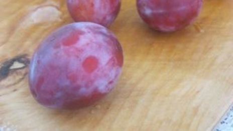 пряный сливовый пирог на пиве