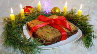 Рождественский пирог русский