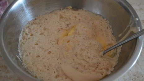 сдобный пирог с вишнями и маком