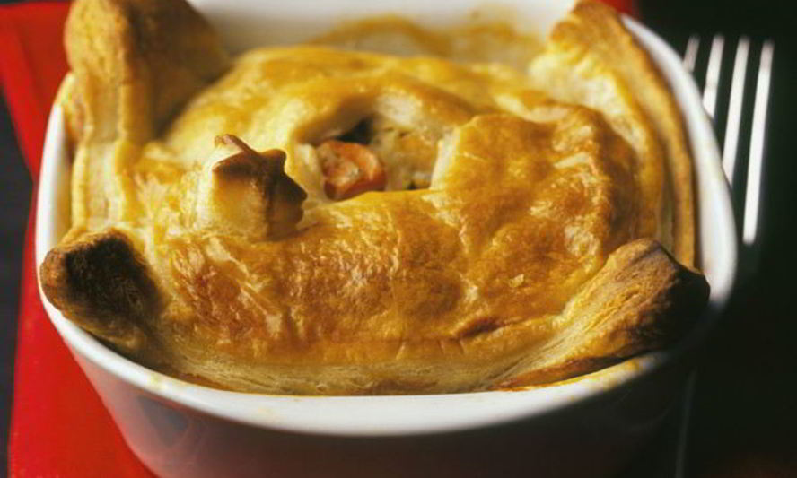 Рецепт слоеного пирога с рисом