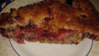 Тосканский сливовый пирог