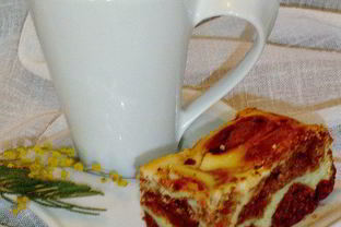 Творожно-шоколадный пирог