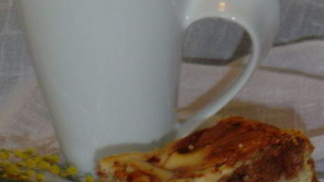 творожно-шоколадный пирог