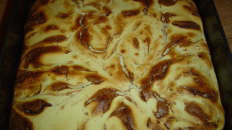 творожно-шоколадный пирог