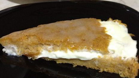 тыквенный пирог c кремом маскарпоне