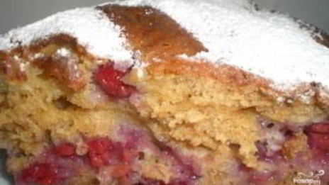 вкусный пирог с ягодами