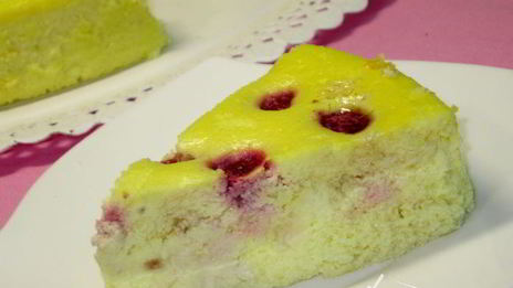 воздушный творожный пирог