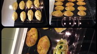 Дрожжевые пирожки в духовке