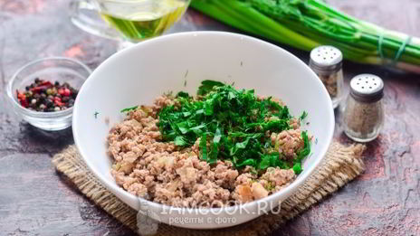 картофельные пирожки с фаршем