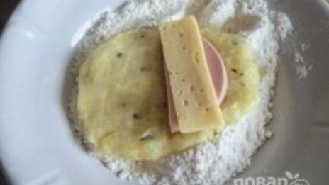 картофельные пирожки с начинкой