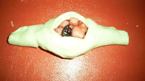 хмельные пирожки с яблочно-смородиновой начинкой