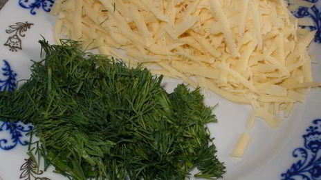 легкие пирожки с курицей и сыром