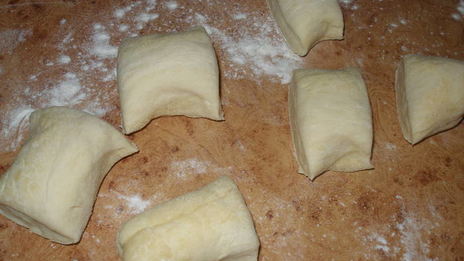 легкие пирожки с курицей и сыром