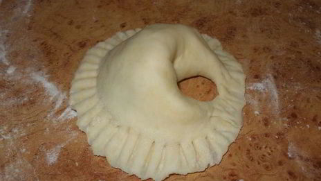 легкие пирожки с курицей и сыром