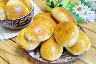 Пирожки без дрожжей в духовке