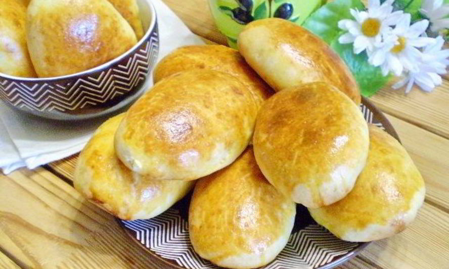 Рецепт пирожков без дрожжей в духовке