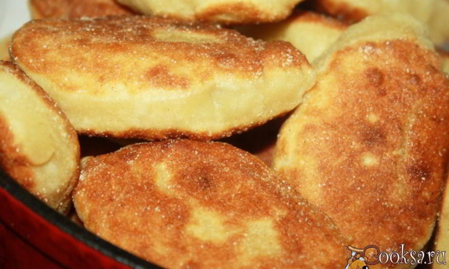 Рецепт пирожков из теста на мацони с картофелем и фаршем